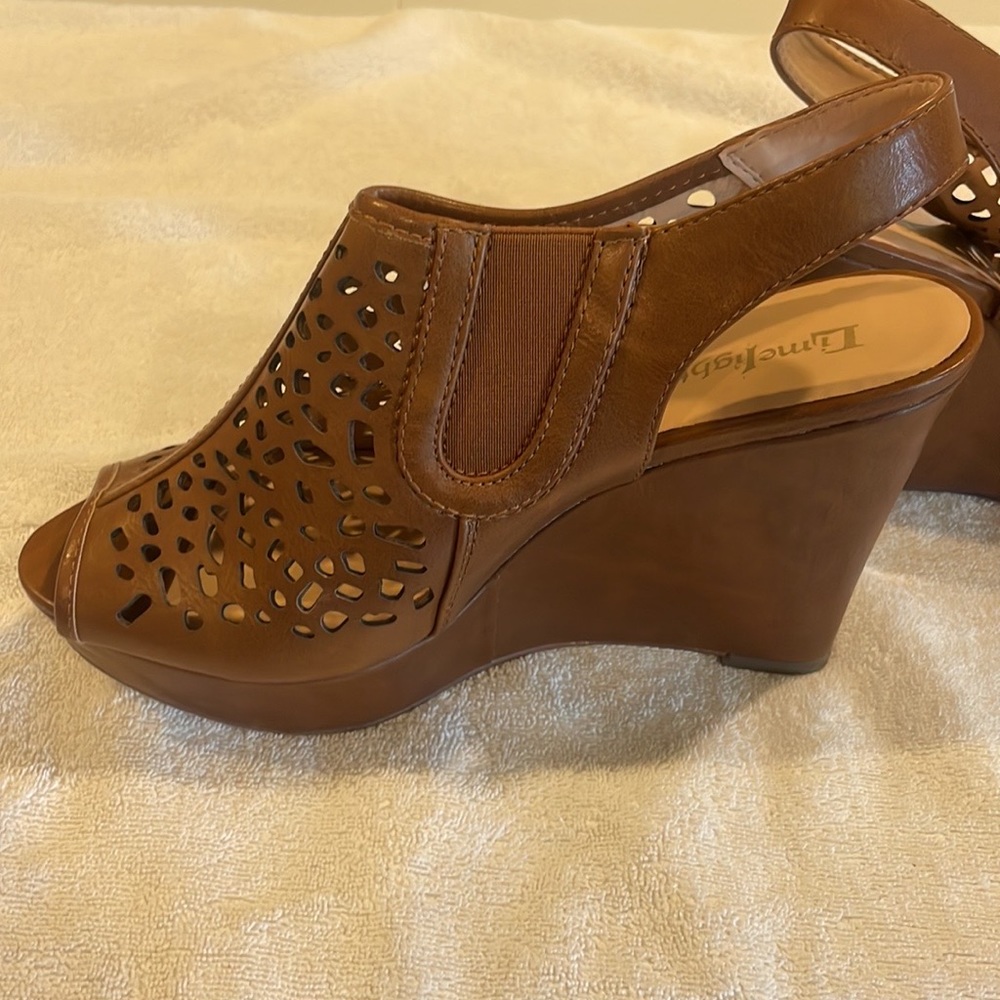 Limelight Leather Wedges